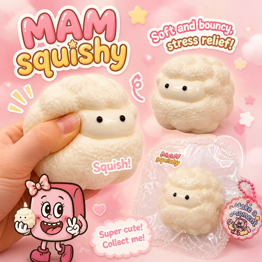 Puff Cube Lamb