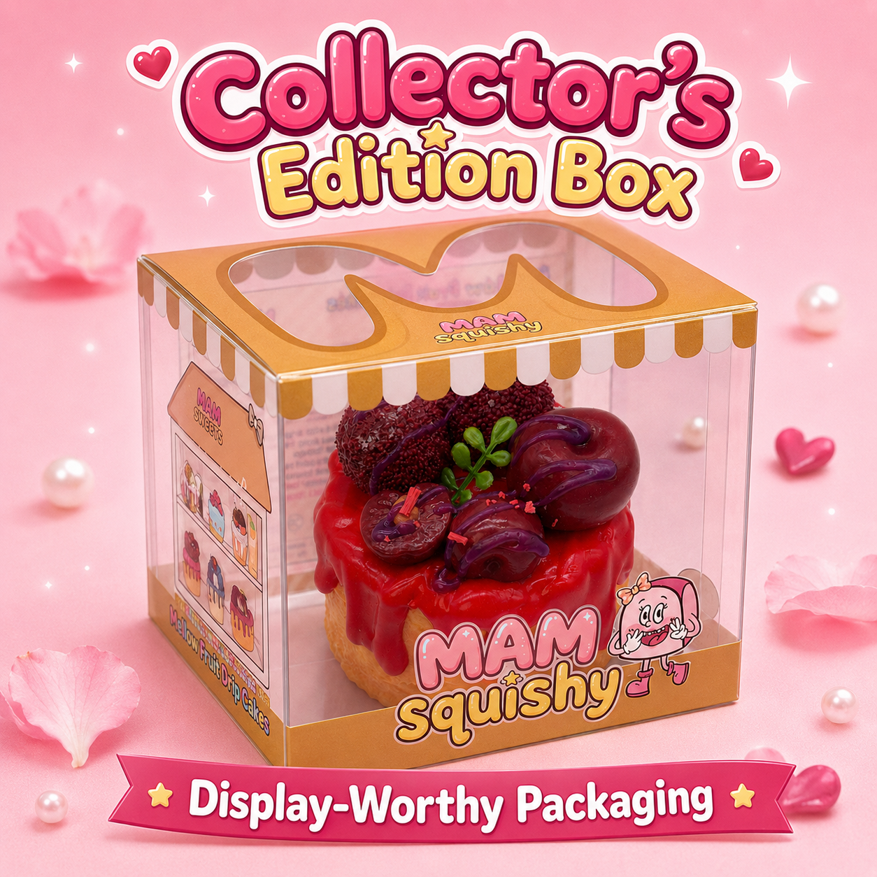 Waxberry Drizzle Cake squishy toy alternate view 8