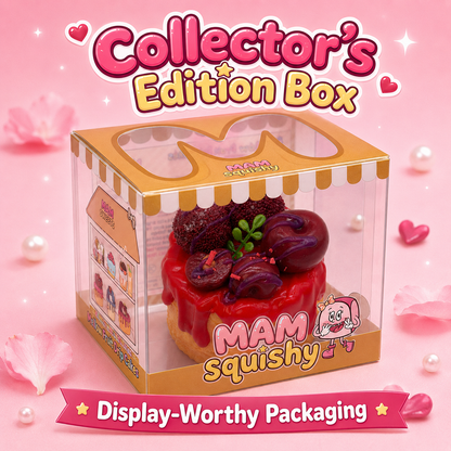 Waxberry Drizzle Cake squishy toy alternate view 8