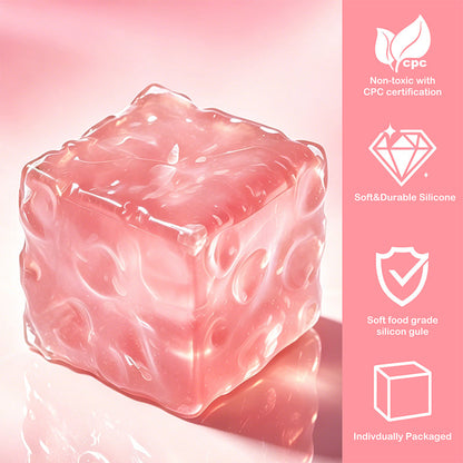 FUFUSQUISHY Jumbo Cheese Squishy Fidget Toy Stress Ball