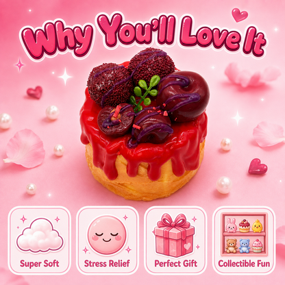 Waxberry Drizzle Cake squishy toy alternate view 5
