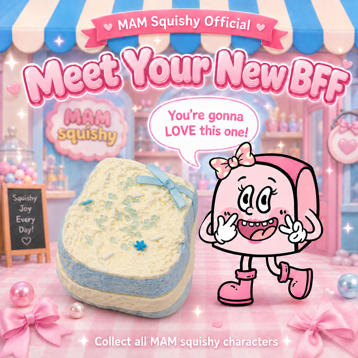 Cream Filled Toast squishy toy alternate view 10