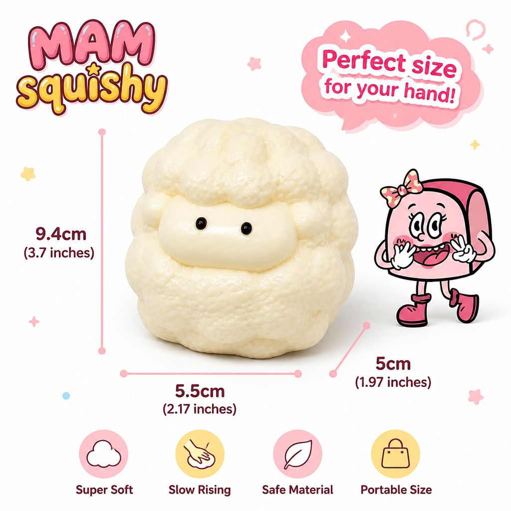 Puff Cube Lamb