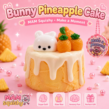 Bunny Pineapple Cake squishy toy alternate view 5