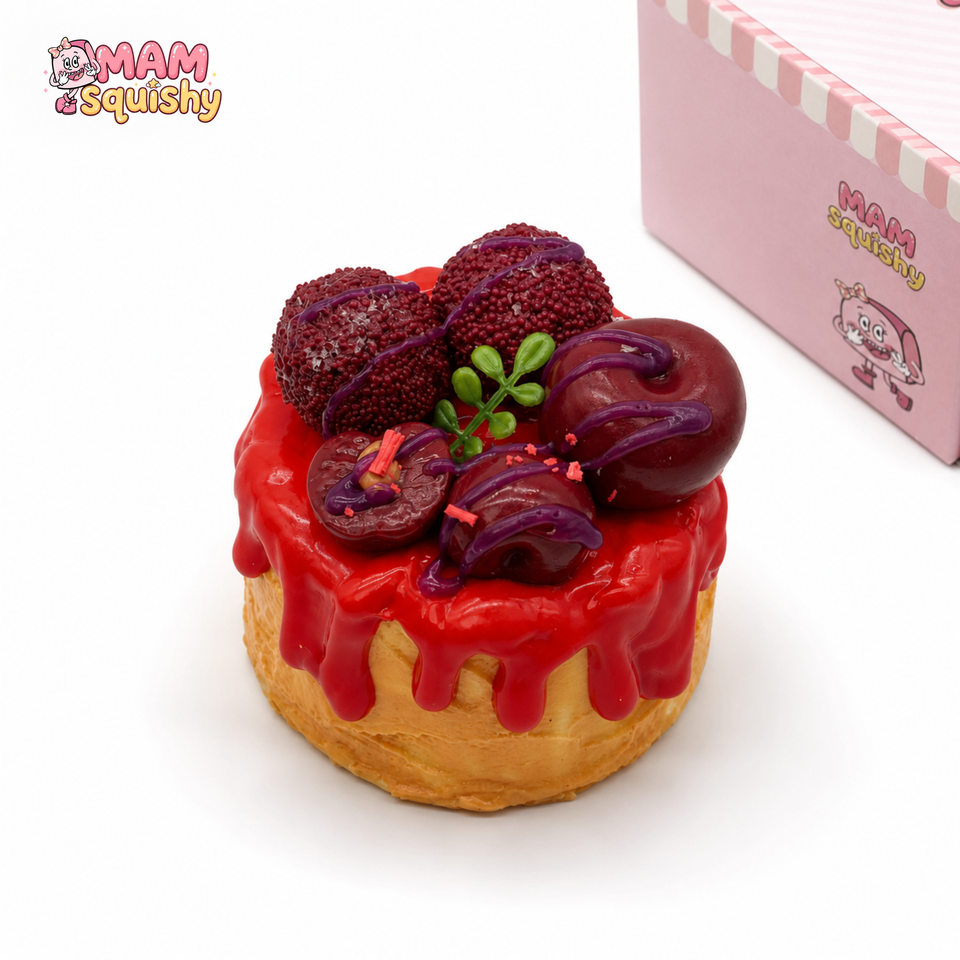 Waxberry Drizzle Cake squishy toy product image