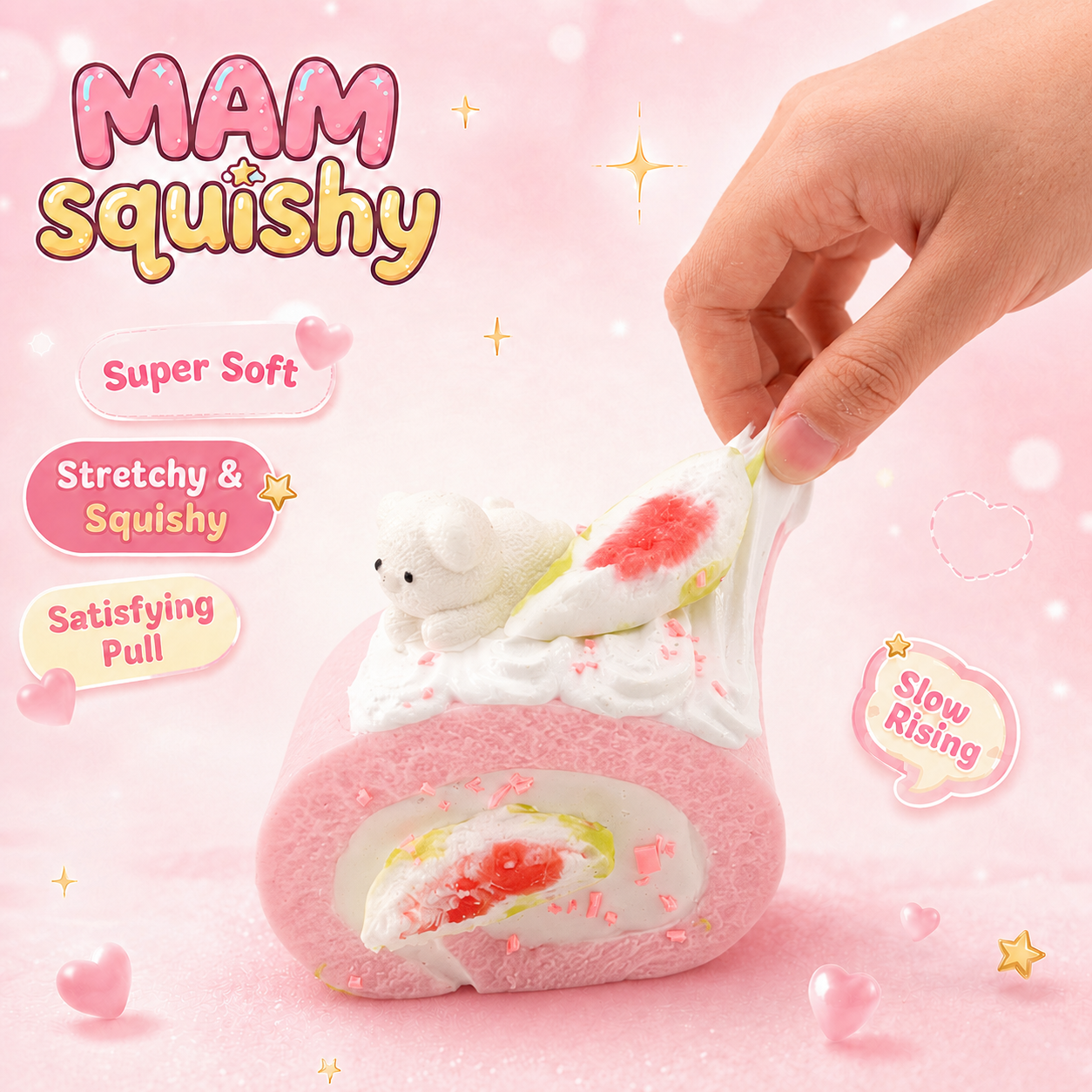 Swiss Roll Collection squishy variety pack featured style 6