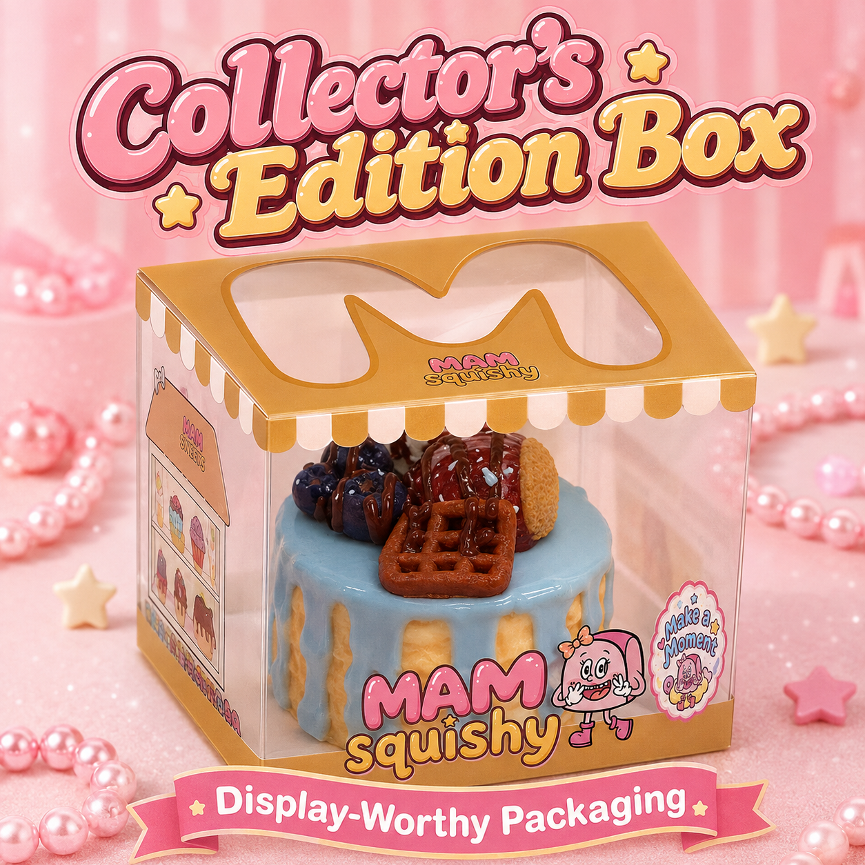 Sea Salt Chocolate Cake squishy toy alternate view 7