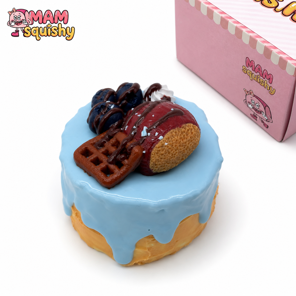Sea Salt Chocolate Cake squishy toy product image