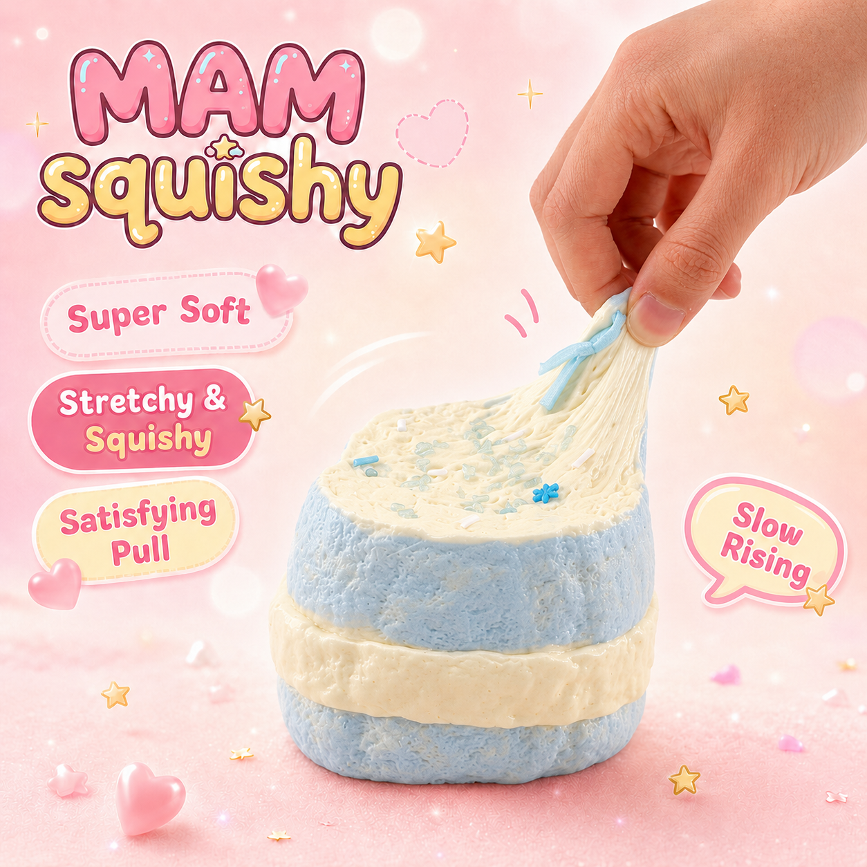 Cream Filled Toast squishy toy alternate view 3