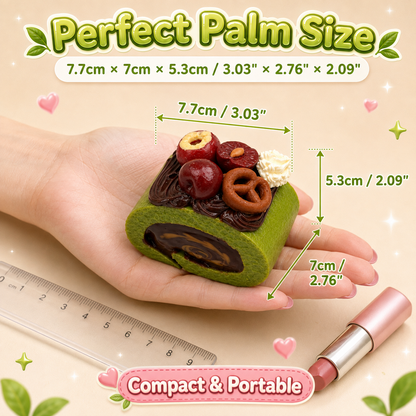 Matcha Hawthorn Swiss Roll