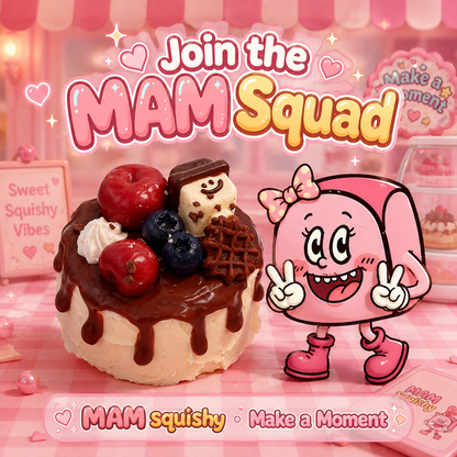Cherry Blueberry Cocoa Cake squishy toy alternate view 10
