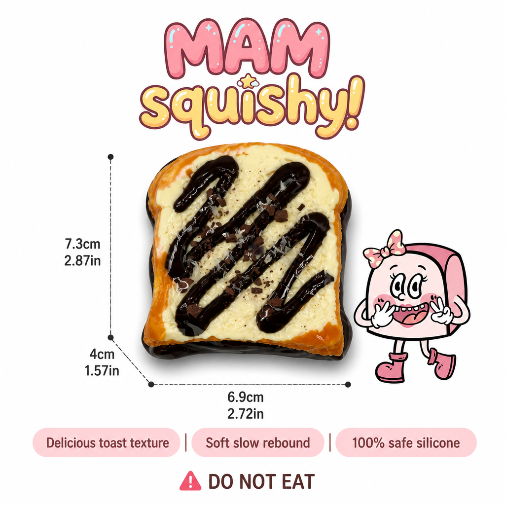 Chocolate Drizzle Toast