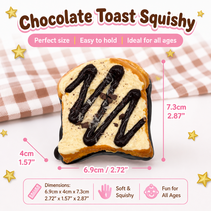 Chocolate Drizzle Toast