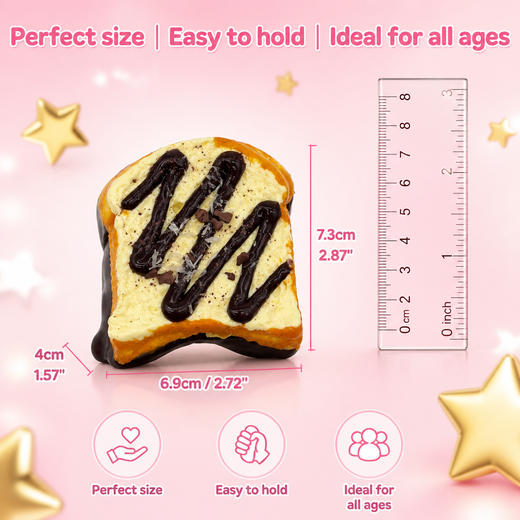 Chocolate Drizzle Toast