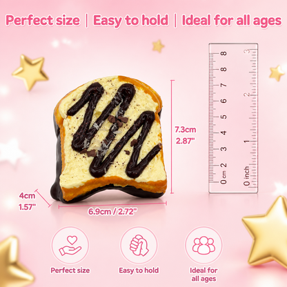 Chocolate Drizzle Toast
