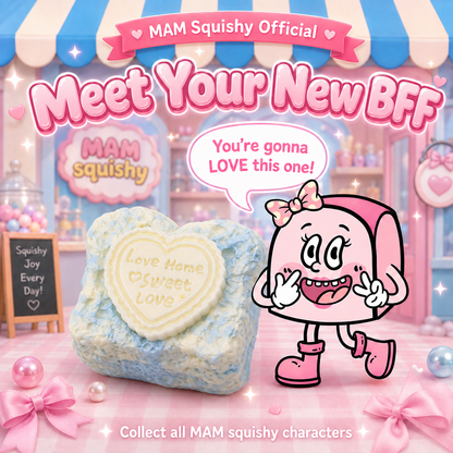 Frosty Heart Toast squishy toy alternate view 10