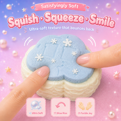 Snow Top Cloud squishy toy alternate view 4