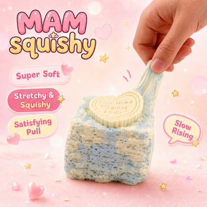 Frosty Heart Toast squishy toy alternate view 3
