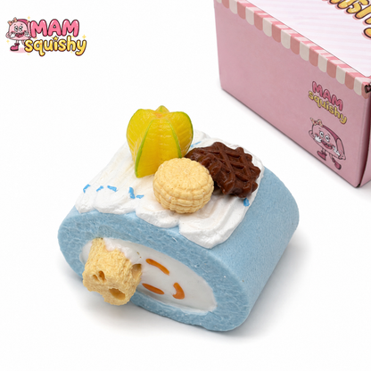 Star Fruit Swiss Roll