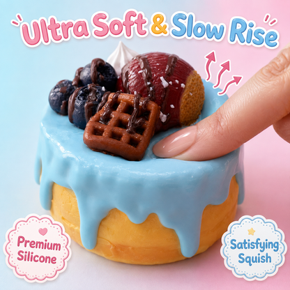 Sea Salt Chocolate Cake squishy toy alternate view 4