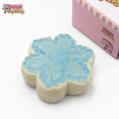 Ice Blue Snowflake squishy toy product image