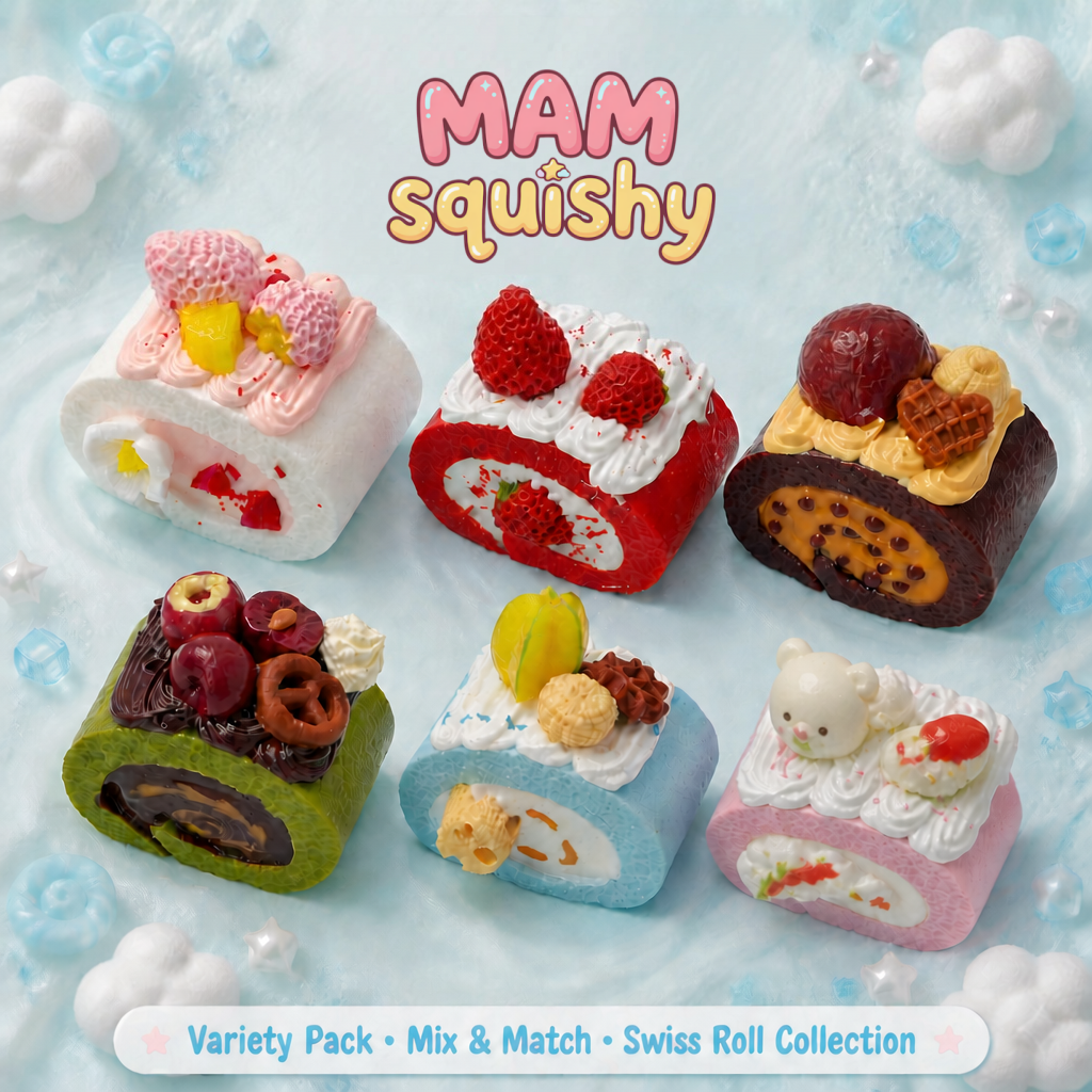 Swiss Roll Collection squishy variety pack product image